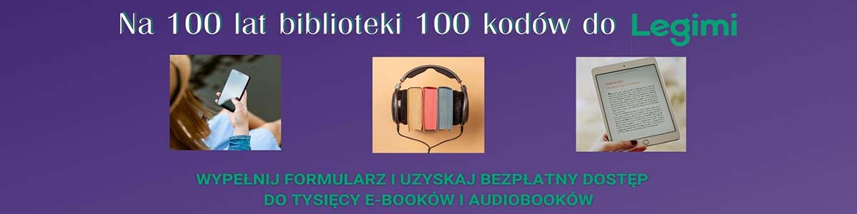 Darmowy dostęp do tysięcy e-booków i audiobooków w miechowskiej Bibliotece!