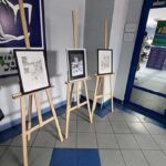 Spotkanie z Markiem Hołdą w Miechowskiej Bibliotece: W tle "Saga Miechowska" Edwarda Hołdy