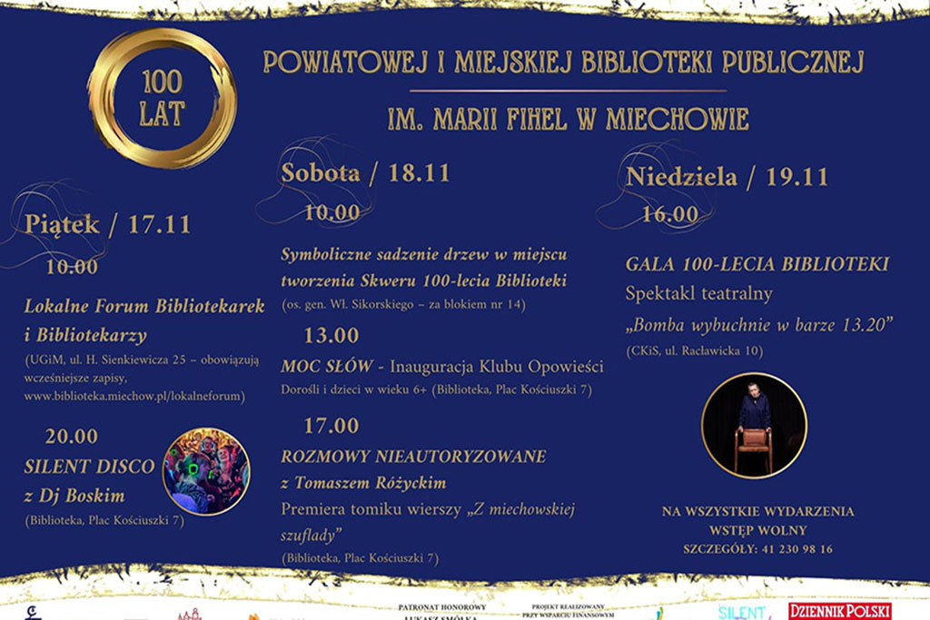 Jubileuszowe obchody 100-lecia miechowskiej biblioteki!