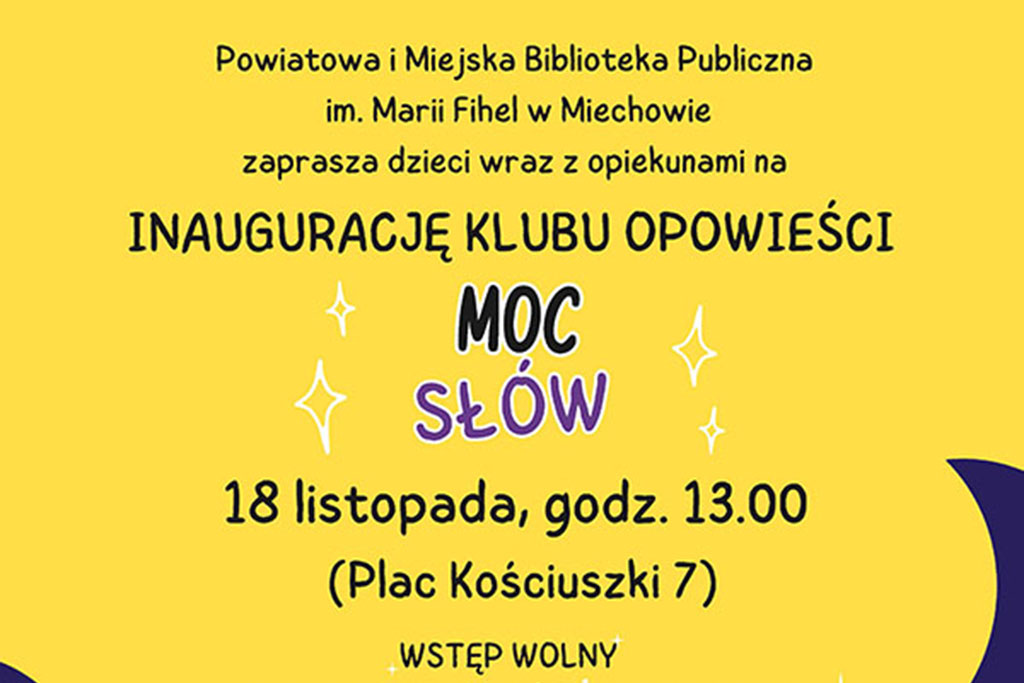 Zapisy na wydarzenia podczas 100-lecia Biblioteki w Miechowie