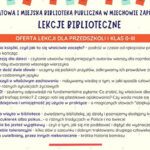 Z biblioteką w świat przygód, nauki i wiedzy!