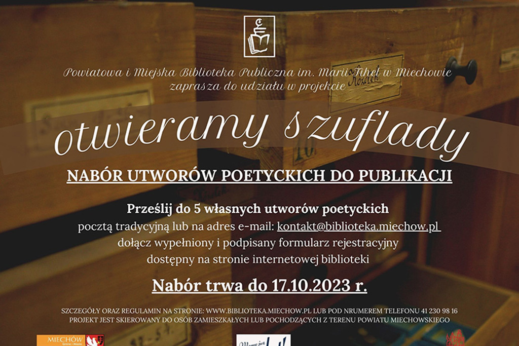 Otwieramy szuflady i publikujemy to, co piszecie!