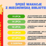 Wakacje 2023 z miechowską Biblioteką