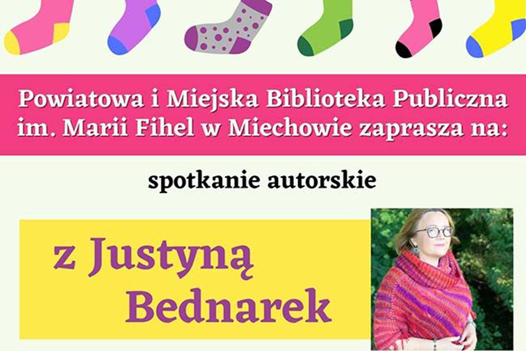 Spotkanie autorskie z Justyną Bednarek