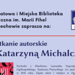Zapraszamy na spotkanie autorskie z rodowitą miechowianką!