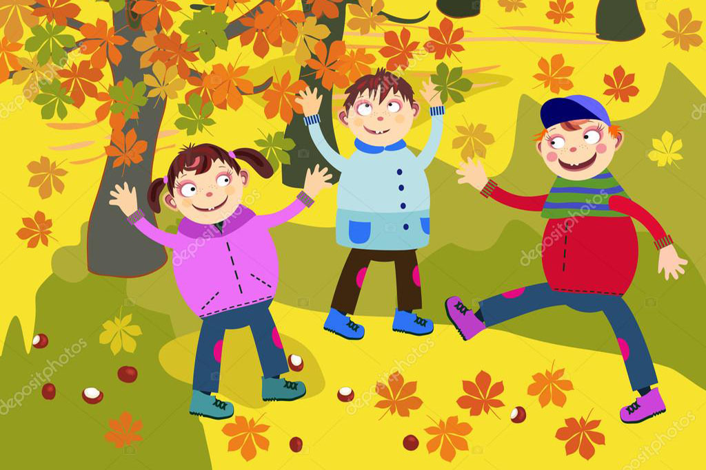 Złote barwy jesieni - zajęcia czytelnicze w ramach DKK dla Dzieci