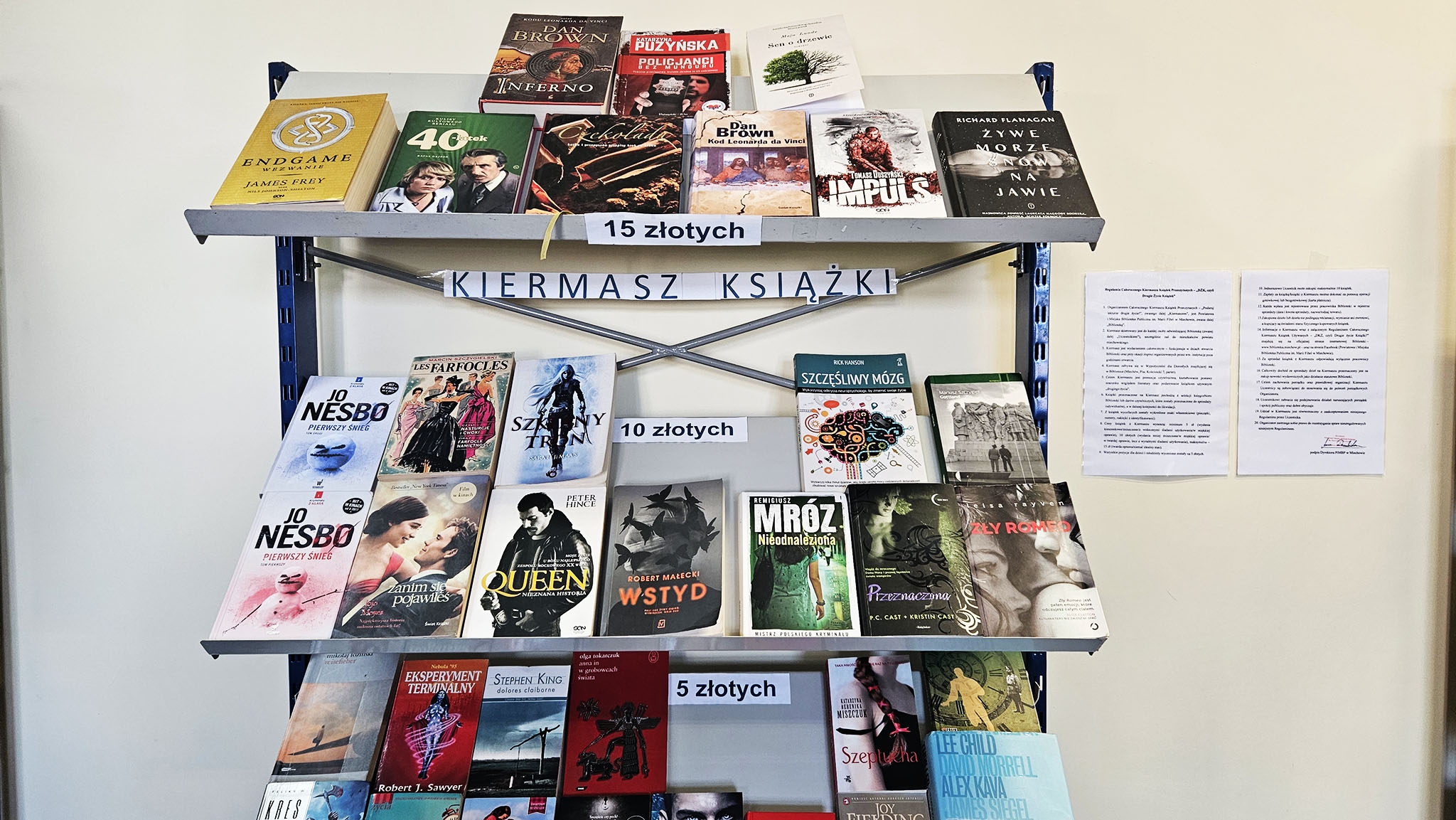 Kiermasz Taniej Książki w Bibliotece