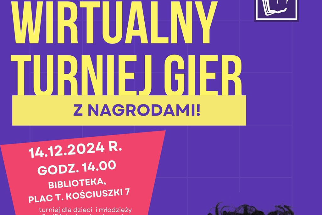 Wirtualny Turniej Gier w Bibliotece!