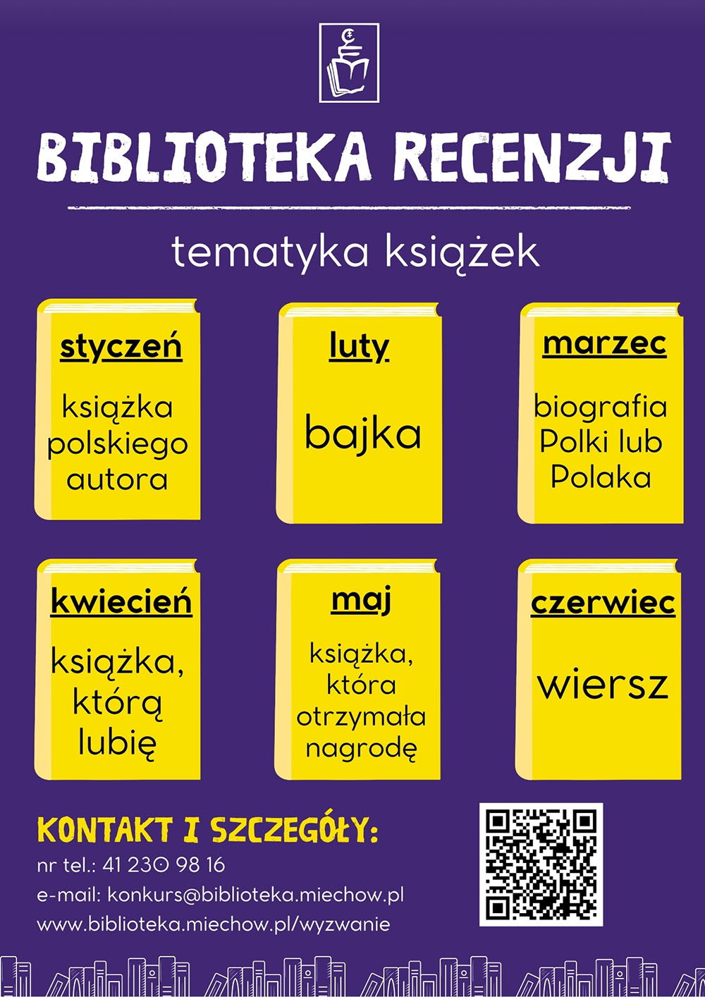 Konkurs „Biblioteka Recenzji” – Podejmij Wyzwanie Czytelnicze!