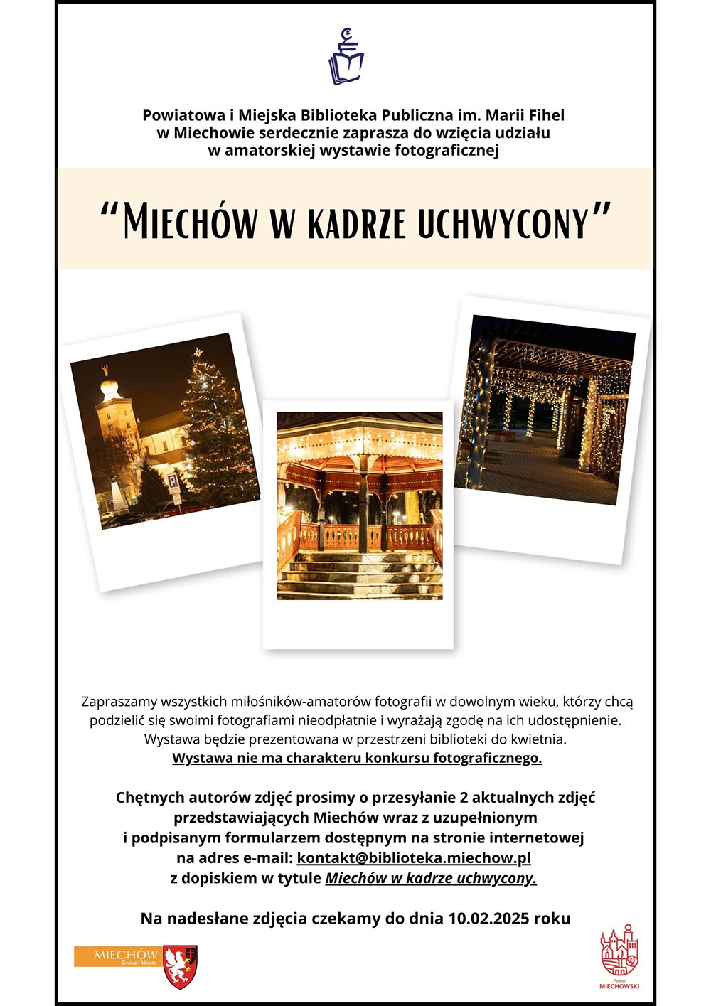 Zapraszamy do udziału w wystawie fotografii „Miechów w kadrze uchwycony”