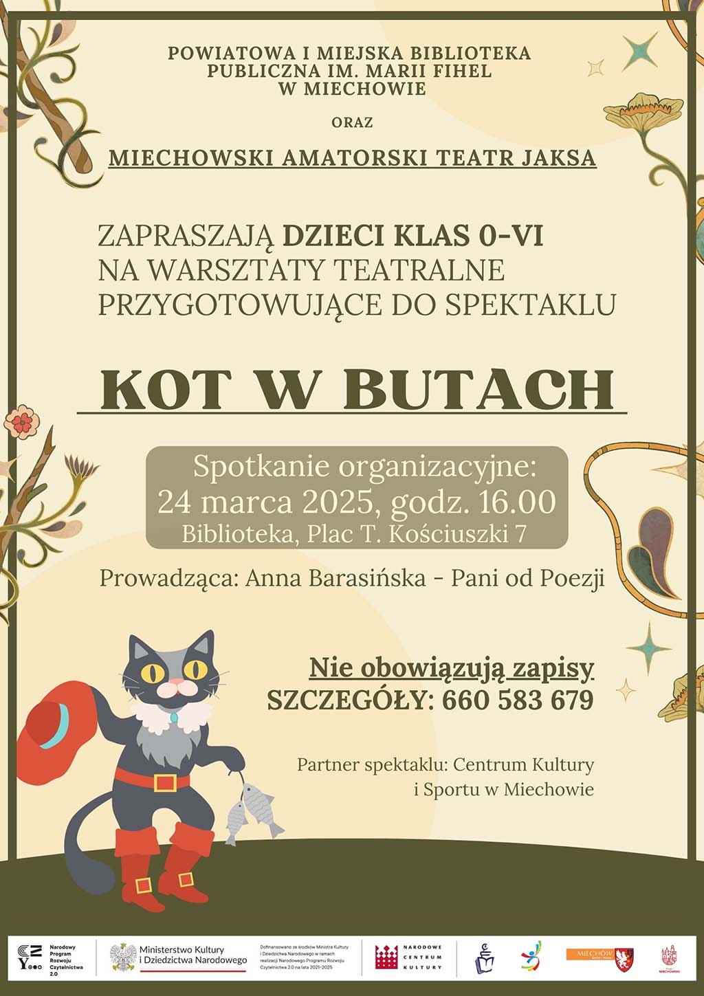Miechów przejmuje teatralną inicjatywę!