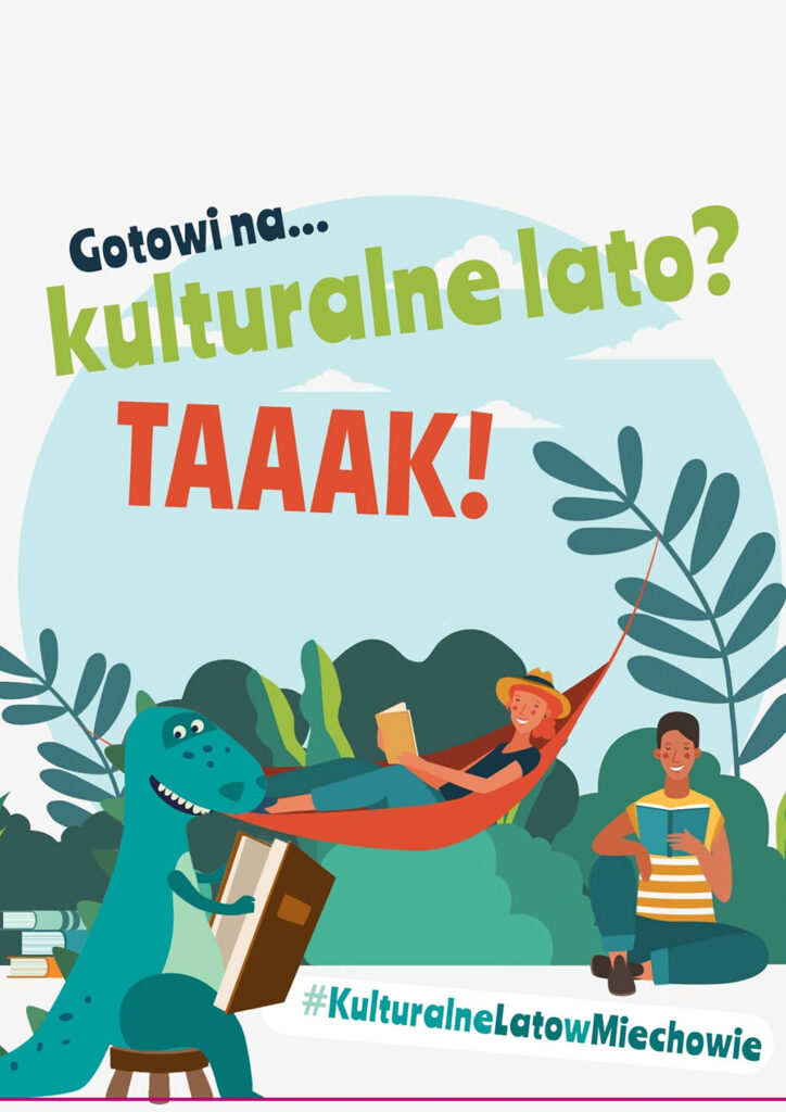 Kulturalne lato z biblioteką 2025!