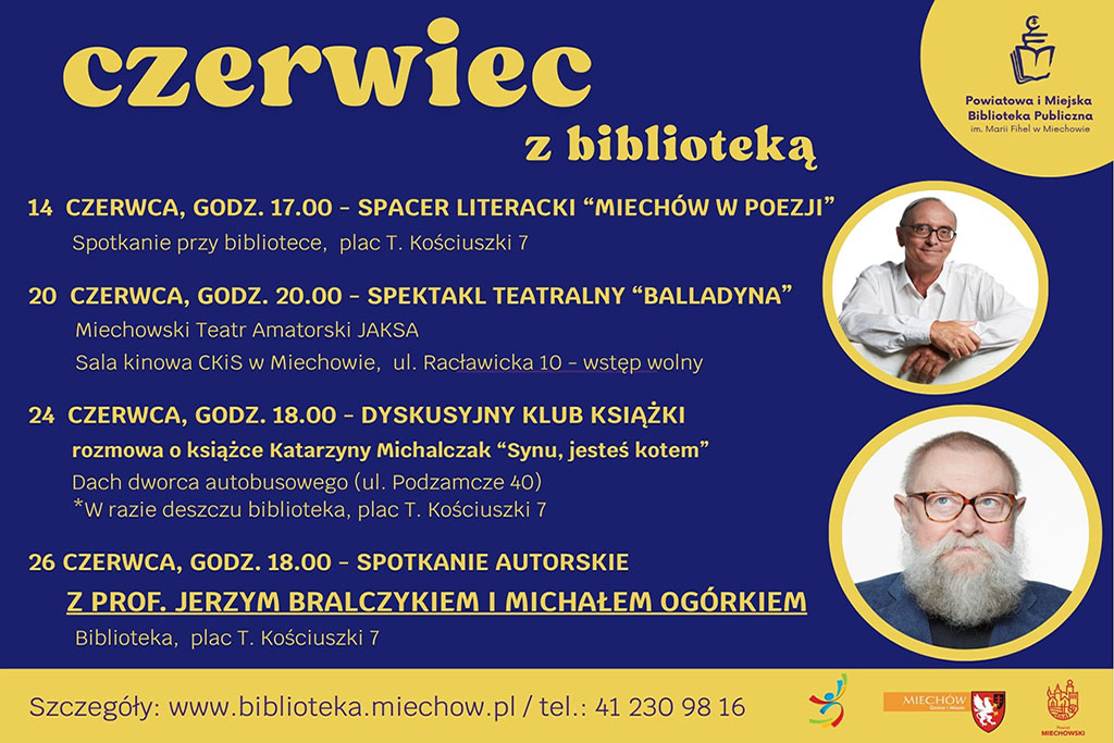 Czerwiec z Biblioteką w Miechowie – Kulturalna Przygoda na Lato!