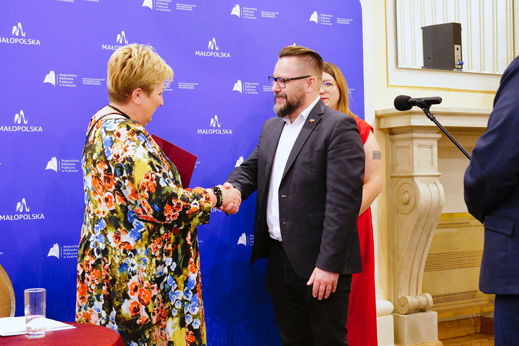 Urszula Pogoń finalistką konkursu „Bibliotekarz Roku Województwa Małopolskiego 2024"