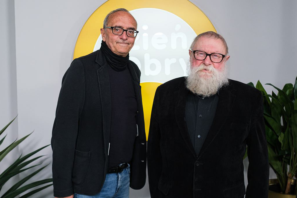 Rozmowy (nie tylko) o języku – spotkanie z prof. Jerzym Bralczykiem i Michałem Ogórkiem w naszej bibliotece