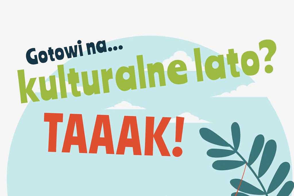 Ulotka - Kulturalne lato z biblioteką 2025!