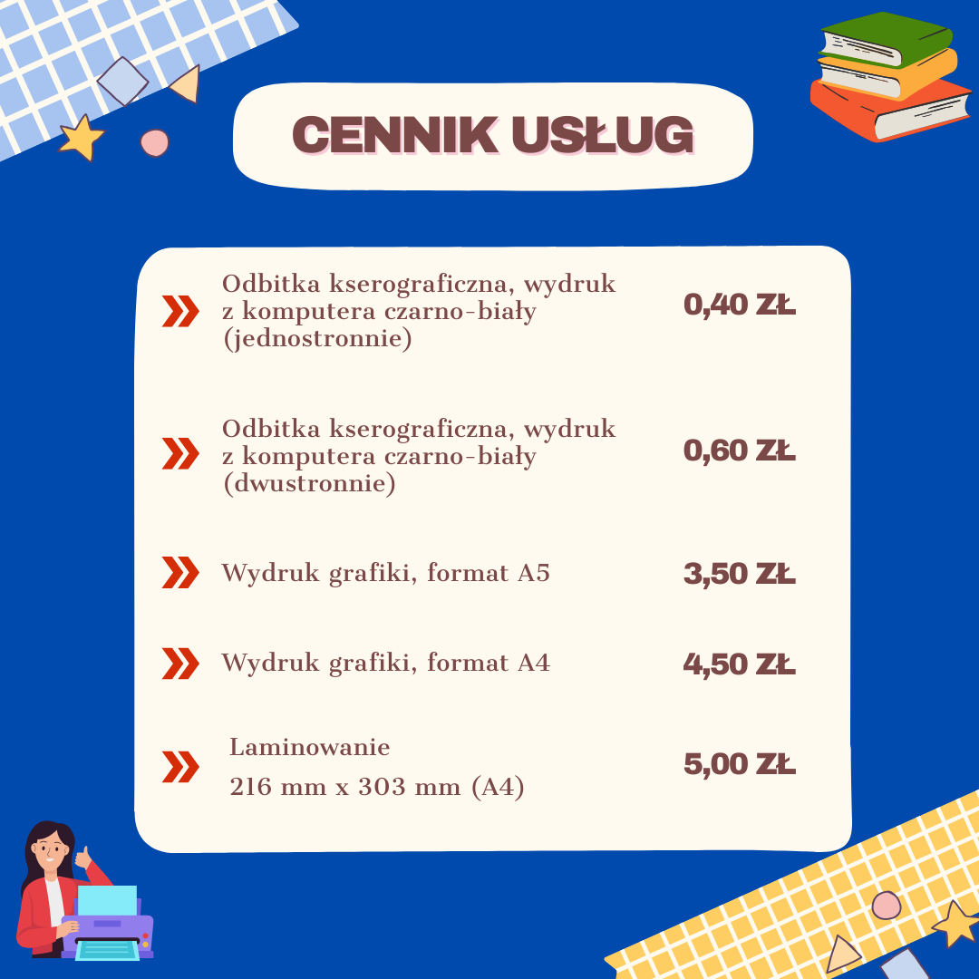 Usługi kserograficzne
