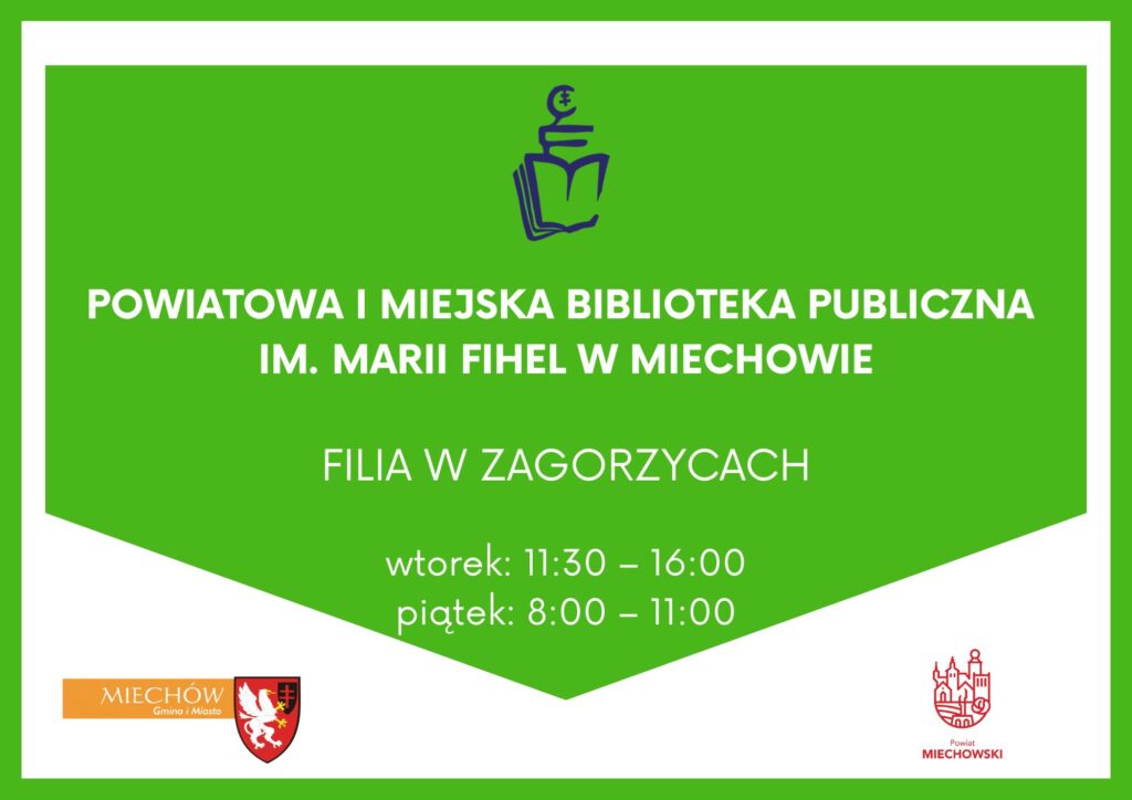 Zmiana godzin otwarcia filii bibliotecznych
